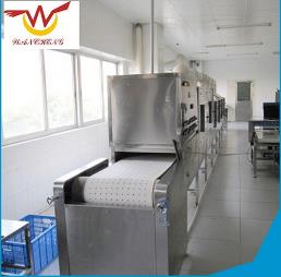 不同環境中不銹鋼微波殺菌設備的溫度測試